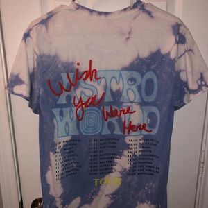 Travis Scott Astroworld Concert Distressed T-Shirt